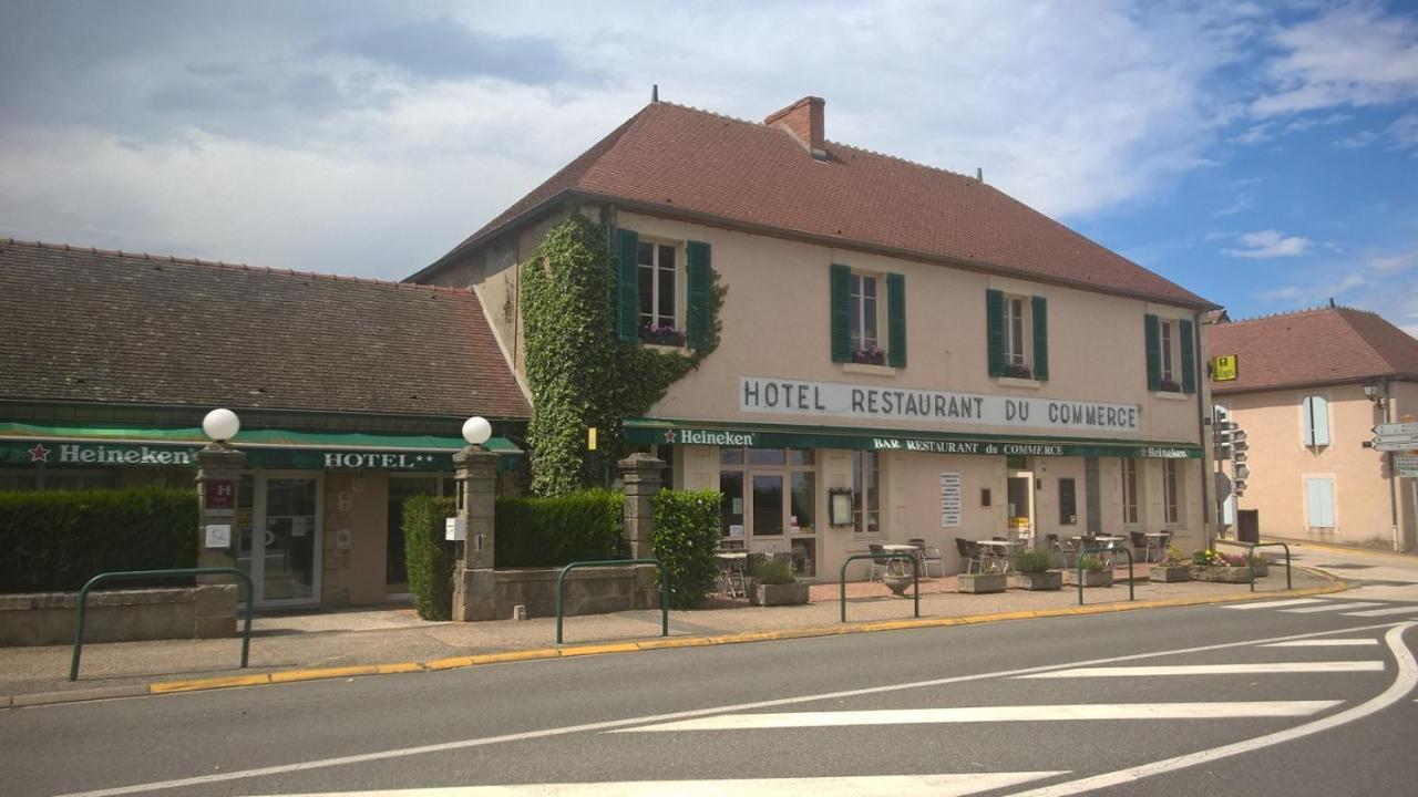 Hotel Du Commerce Tronget エクステリア 写真